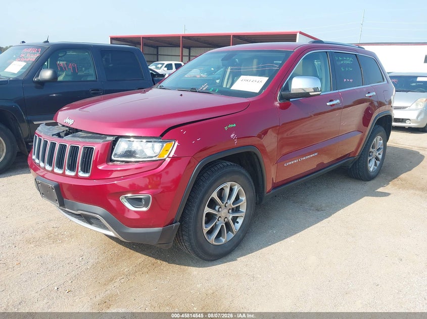 Vin: 1c4rjfbg0fc627774, lot: 46313391, jeep grand cherokee limited 20152