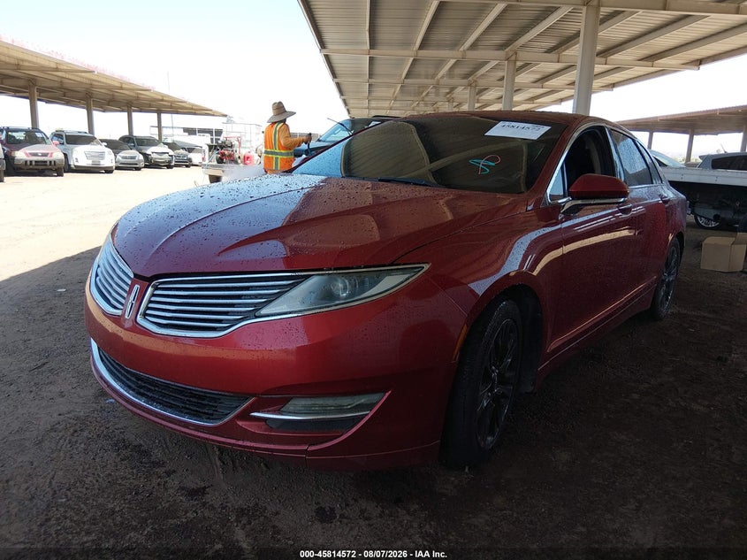 2013 LINCOLN MKZ auction photo 2