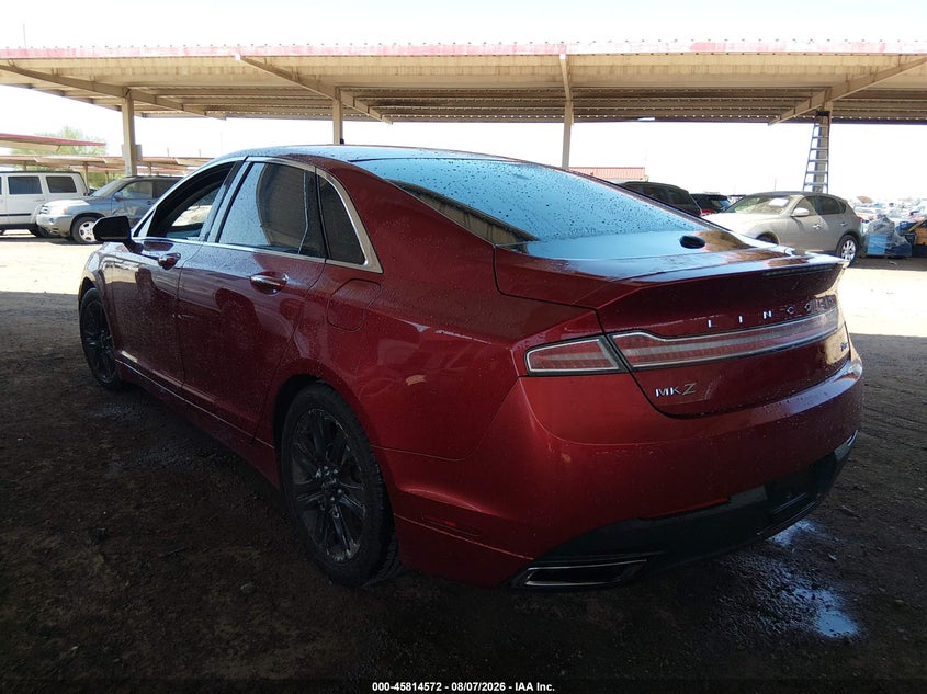 2013 LINCOLN MKZ auction photo 3