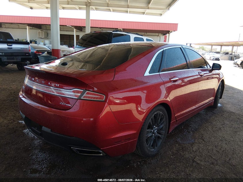 2013 LINCOLN MKZ auction photo 4