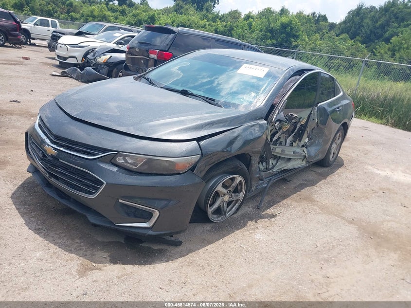 Vin: 1g1zc5st6jf134411, lot: 46313420, chevrolet malibu 1fl 20182