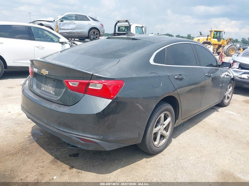 Vin: 1g1zc5st6jf134411, lot: 46313420, chevrolet malibu 1fl 20184