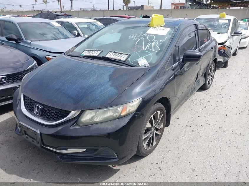 2015 HONDA CIVIC auction photo 2