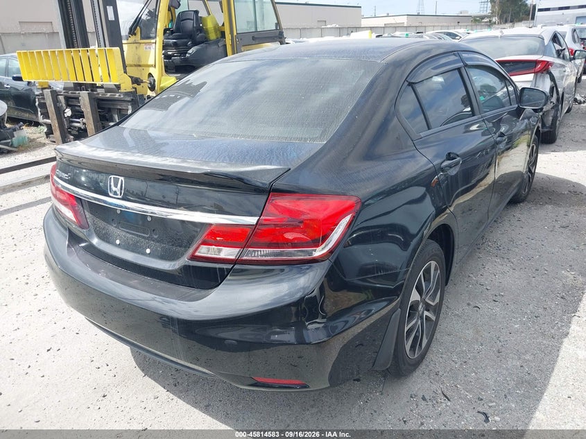 2015 HONDA CIVIC auction photo 4