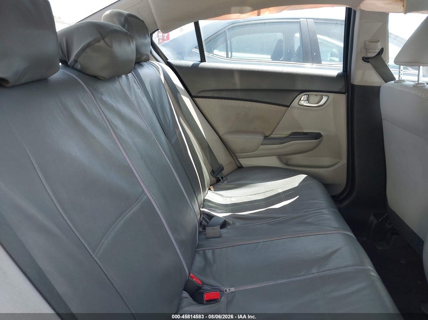 2015 HONDA CIVIC auction photo 8