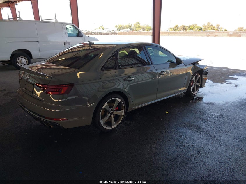 Vin: waub4af47ka117193, lot: 46313432, audi s4 3.0t premium 20194