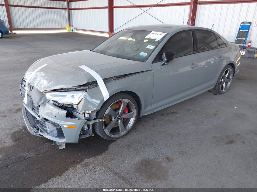 Vin: waub4af47ka117193, lot: 46313432, audi s4 3.0t premium 20192