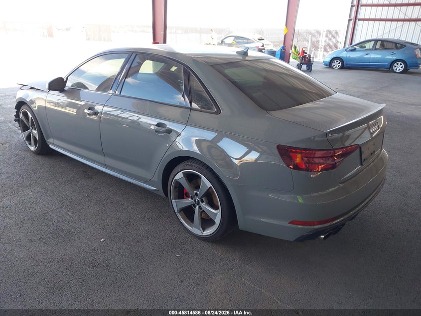 Vin: waub4af47ka117193, lot: 46313432, audi s4 3.0t premium 20193