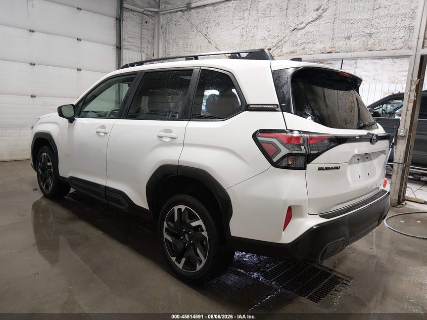 Vin: jf2sldnc8sh615315, lot: 46313437, subaru forester limited 20253