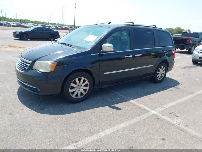 Vin: 2a4rr8dg7br684065, lot: 46313440, chrysler town & country touring-l 20112