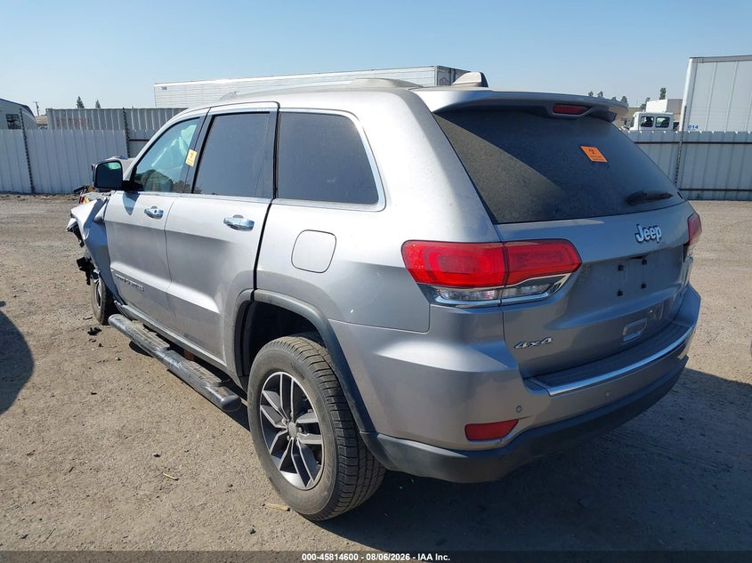 Vin: 1c4rjfbg3jc427237, lot: 46313446, jeep grand cherokee limited 4x4 20183
