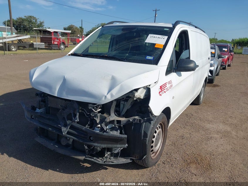 2018 Mercedes-Benz Metris, Front End, IAAI, VIN WD3PG2EA8J3355712 — photo 2