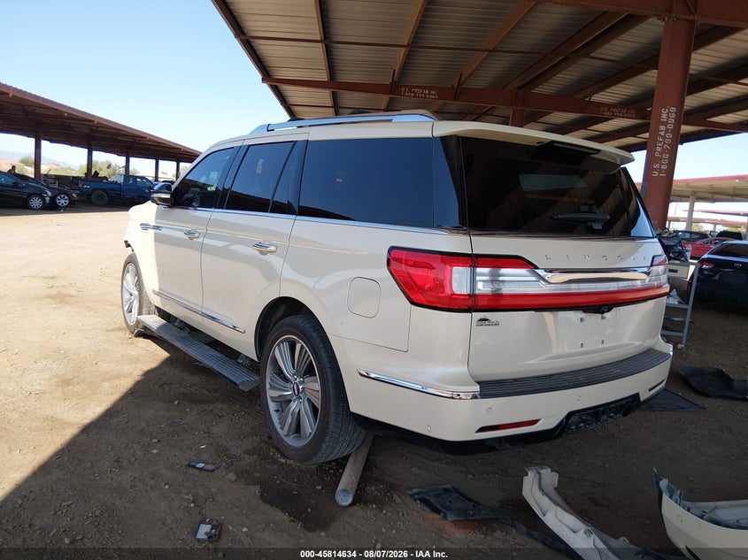 Vin: 5lmjj2lt9jel07201, lot: 46313480, lincoln navigator reserve 20183