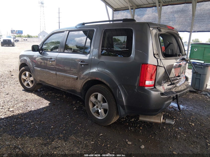Vin: 5fnyf4h51bb079112, lot: 46313482, honda pilot ex-l 20113
