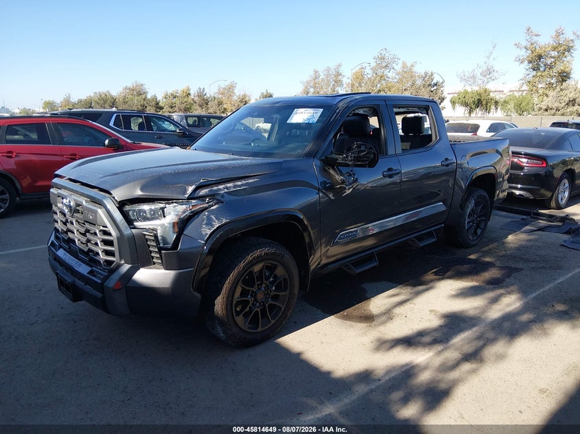 Vin: 5tfwa5dbxsx305290, lot: 46313495, toyota tundra platinum 20252