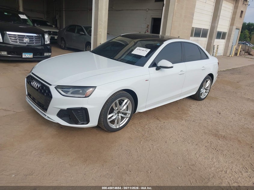 Vin: waudaaf46ma056469, lot: 46313500, audi a4 premium 45 tfsi s line quattro s tronic 20212