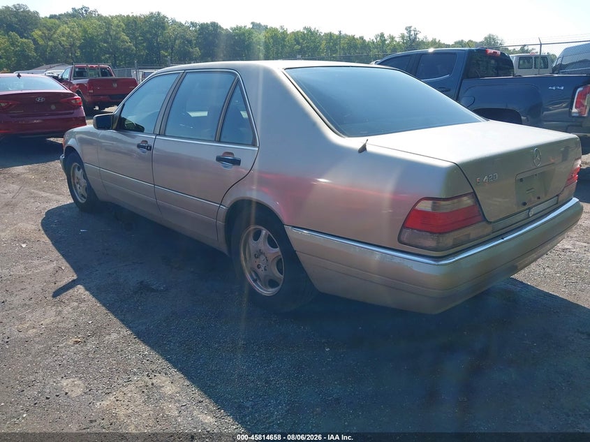 1999 MERCEDES-BENZ S 420 auction photo 3