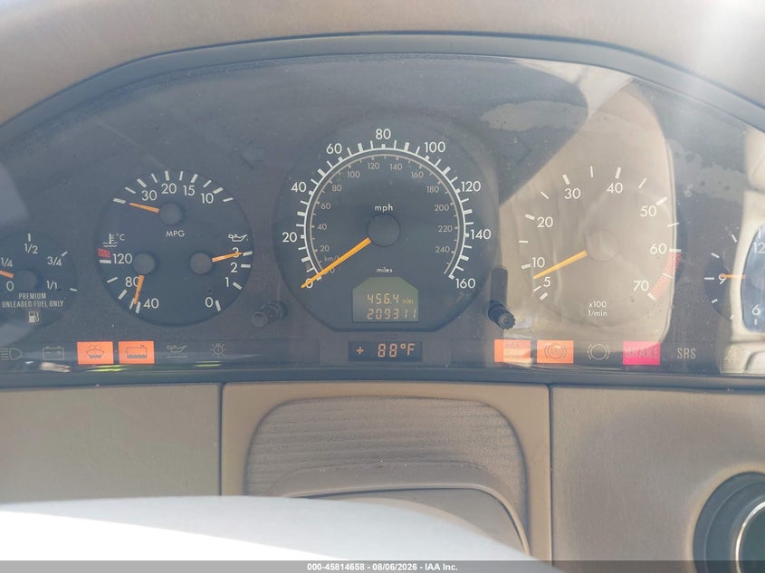 1999 MERCEDES-BENZ S 420 auction photo 7