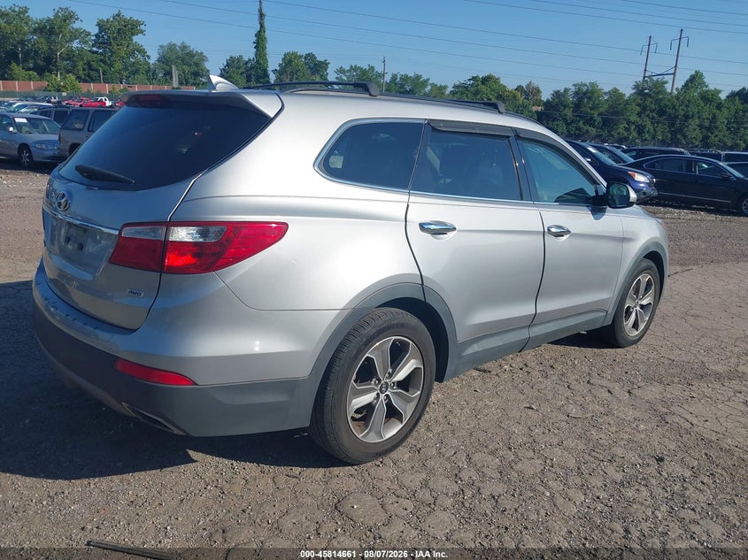 Vin: km8smdhf1eu041679, lot: 46313507, hyundai santa fe gls 20144