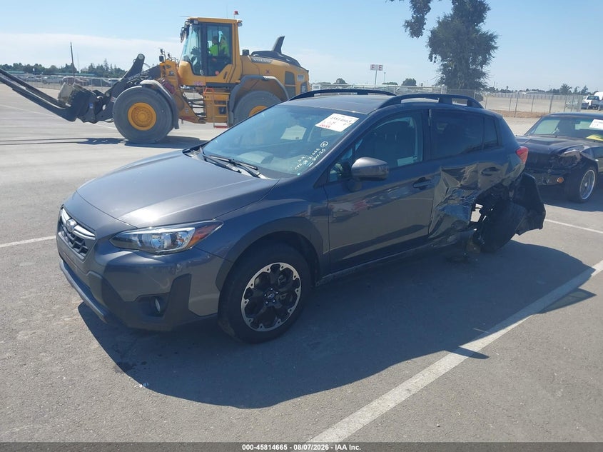 Vin: jf2gtaec6m8657277, lot: 46313511, subaru crosstrek premium 20212