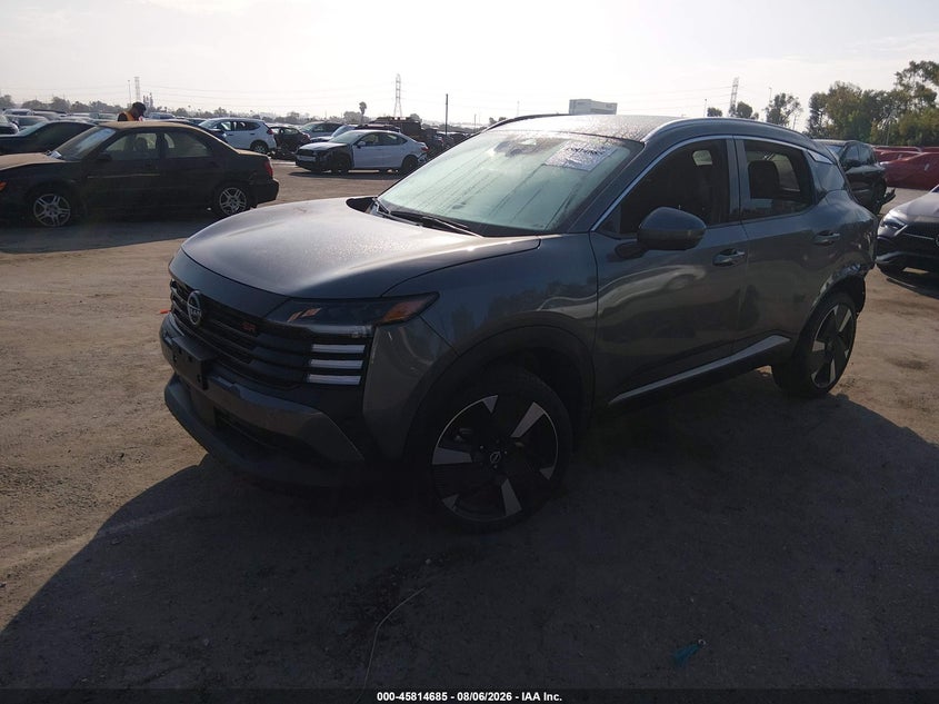 Vin: 3n8ap6da8sl371651, lot: 46313531, nissan kicks sr fwd 20252