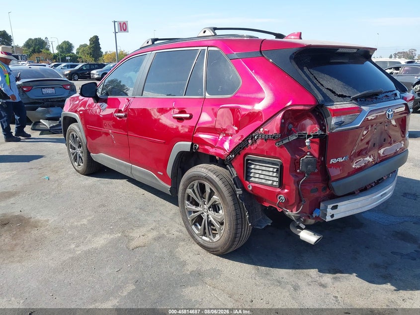 2022 TOYOTA RAV4 HYBRID auction photo 3