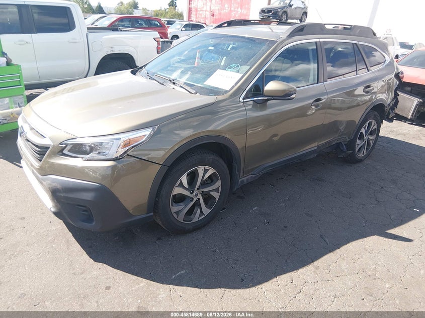 Vin: 4s4btancxl3172852, lot: 46313535, subaru outback limited 20202