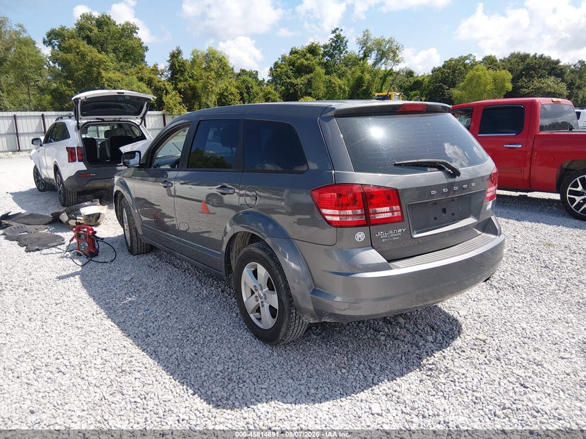 Vin: 3c4pdcab0dt556810, lot: 46313537, dodge journey american value pkg 20133