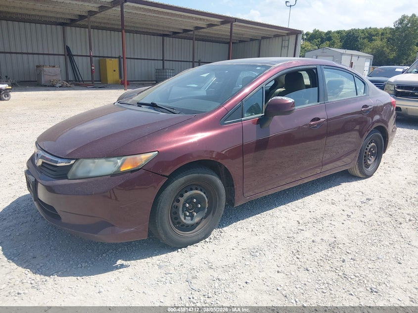 2012 HONDA CIVIC auction photo 2
