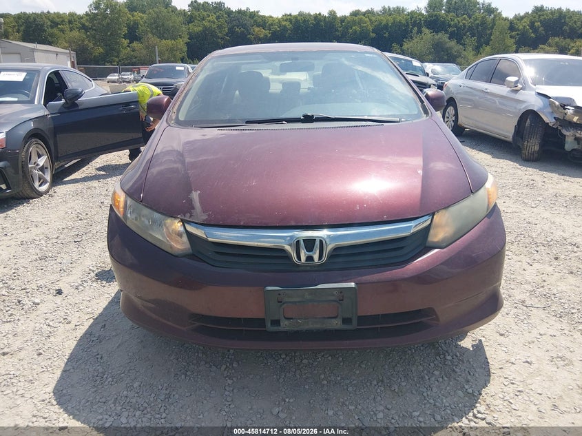 2012 HONDA CIVIC auction photo 6