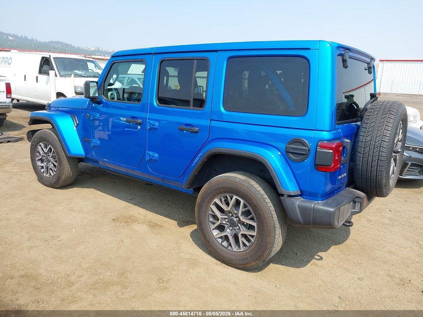 Vin: 1c4pjxen2sw645516, lot: 46313562, jeep wrangler 4-door sahara 4x4 20253