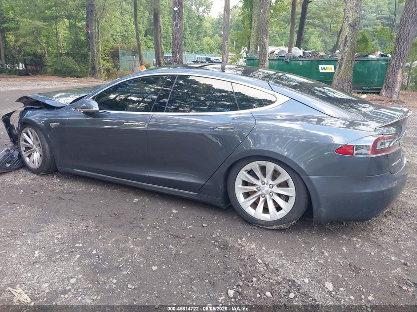 2016 TESLA MODEL S auction photo 3