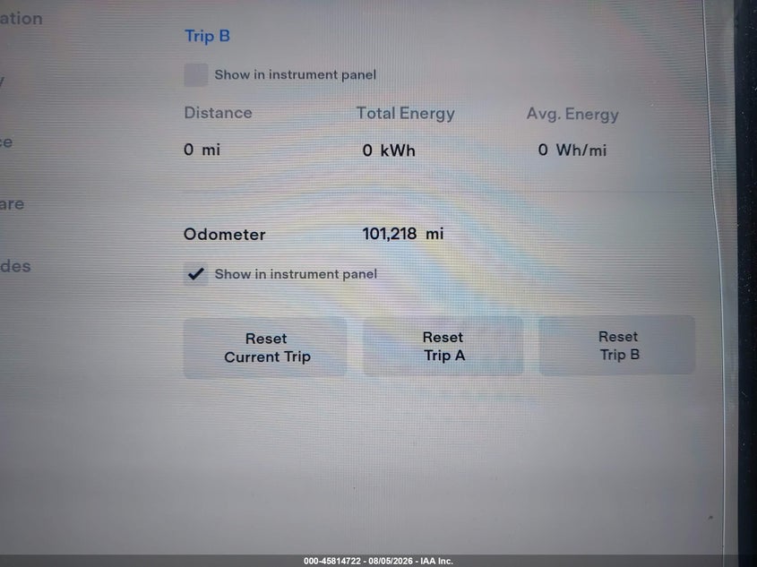 2016 TESLA MODEL S auction photo 7