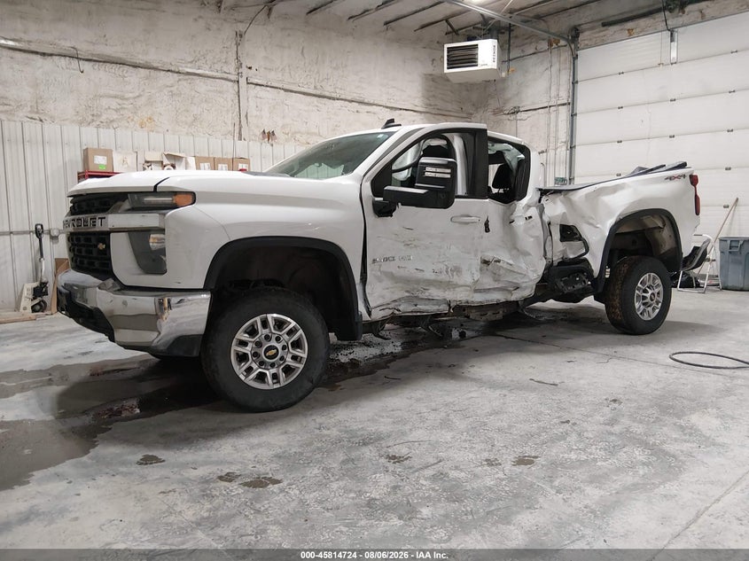 Vin: 1gc1yne7xlf249925, lot: 46313570, chevrolet silverado 2500hd 4wd  standard bed lt 20202
