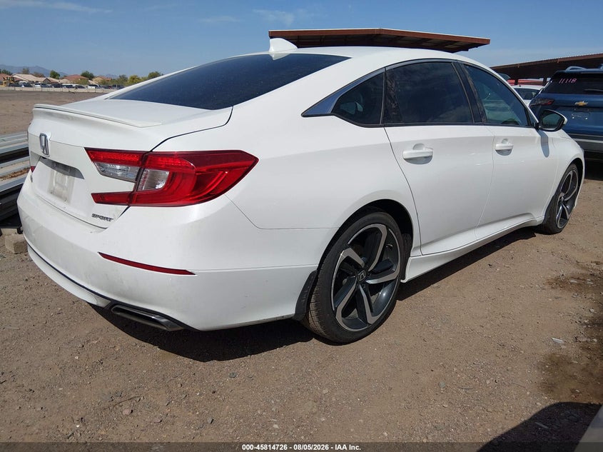 Vin: 1hgcv1f31la063162, lot: 46313572, honda accord sport 20204