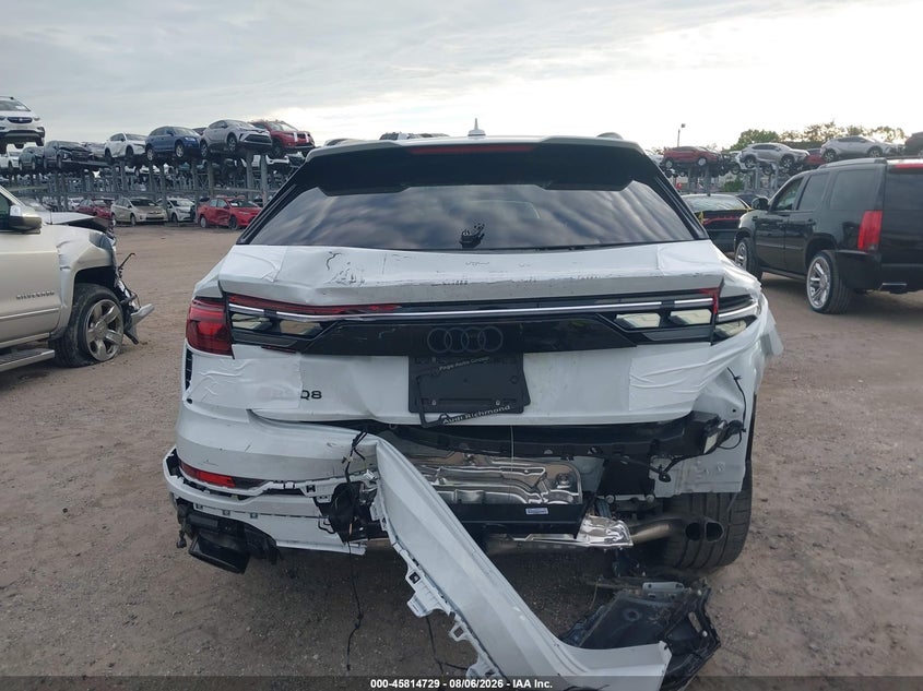 AUDI RS Q8 2025 VIN WU1ARBF14SD040439
