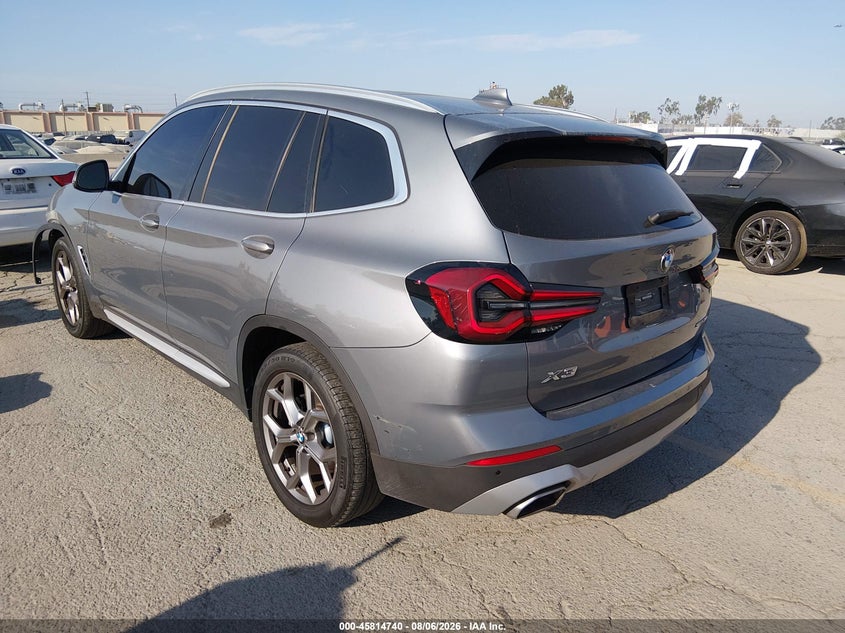 Vin: 5ux43dp06p9s05168, lot: 46313586, bmw x3 sdrive30i 20233
