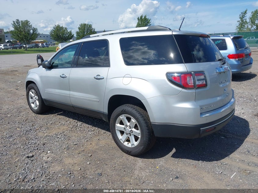 Vin: 1gkkrned4gj343197, lot: 46313597, gmc acadia sle-1 20163