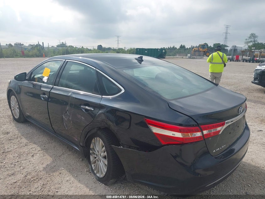 Vin: 4t1bd1eb9fu045268, lot: 46313607, toyota avalon hybrid limited 20153