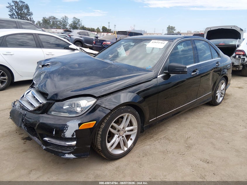 Vin: wddgf4hb5dr269841, lot: 46313610, mercedes-benz c 250 sport 20132