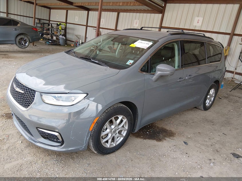 Vin: 2c4rc1bg7nr123953, lot: 46313634, chrysler pacifica touring l 20222