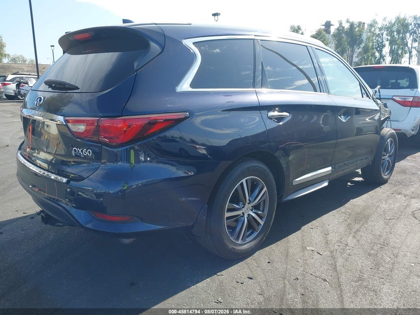 Vin: 5n1dl0mn4jc506411, lot: 46313640, infiniti qx60 20184