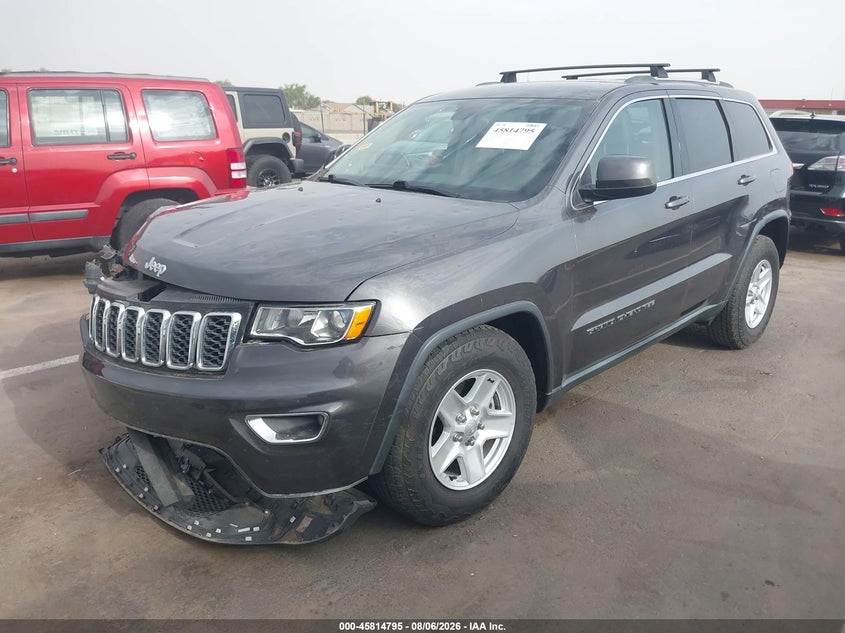Vin: 1c4rjeag1hc634229, lot: 46313641, jeep grand cherokee laredo 20172
