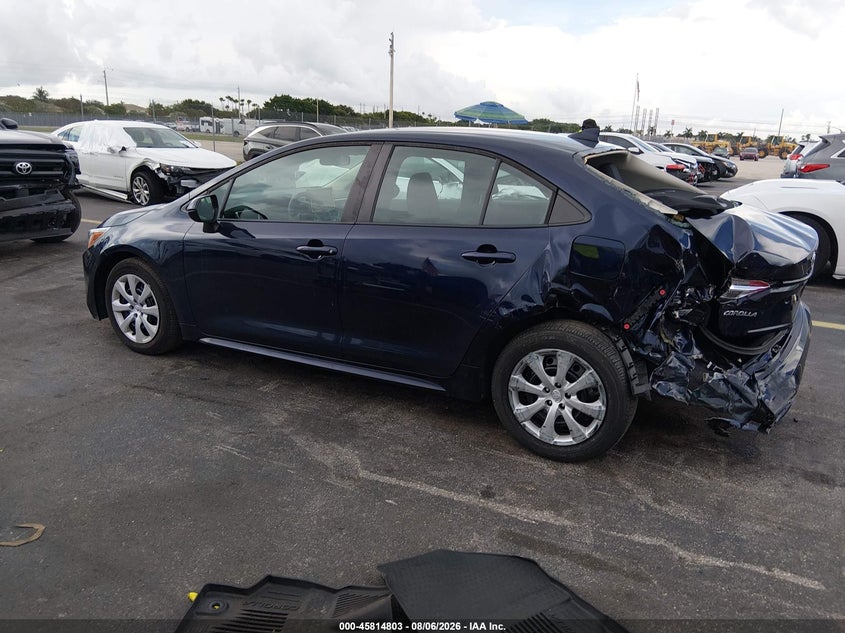 Vin: 5yfb4mde5pp040116, lot: 46313649, toyota corolla le 20233