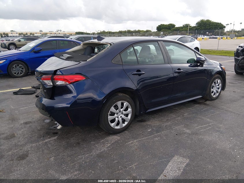 Vin: 5yfb4mde5pp040116, lot: 46313649, toyota corolla le 20234