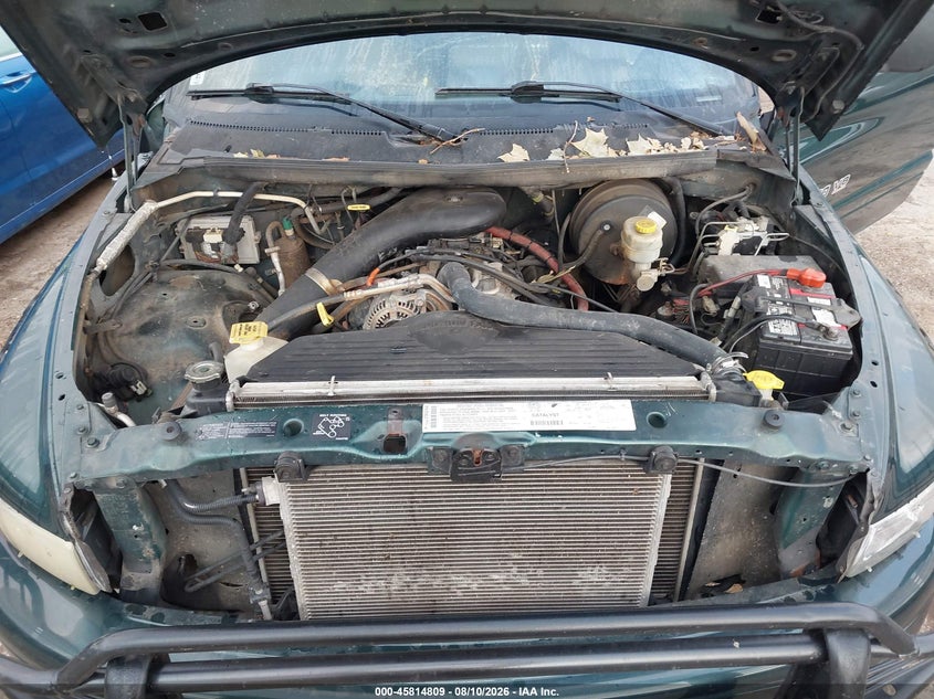DODGE RAM 1500 2000 VIN 3B7HF13Z8YG162094