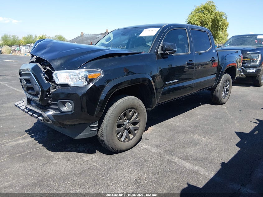 Vin: 3tmcz5an3pm648952, lot: 46313662, toyota tacoma sr5 v6 20232
