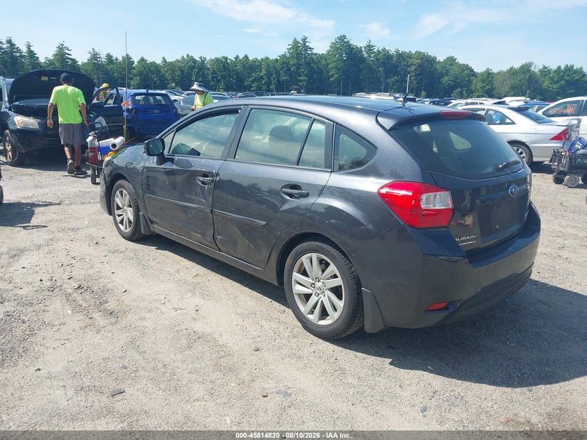 Vin: jf1gpab63g8214113, lot: 46313666, subaru impreza 2.0i premium 20163