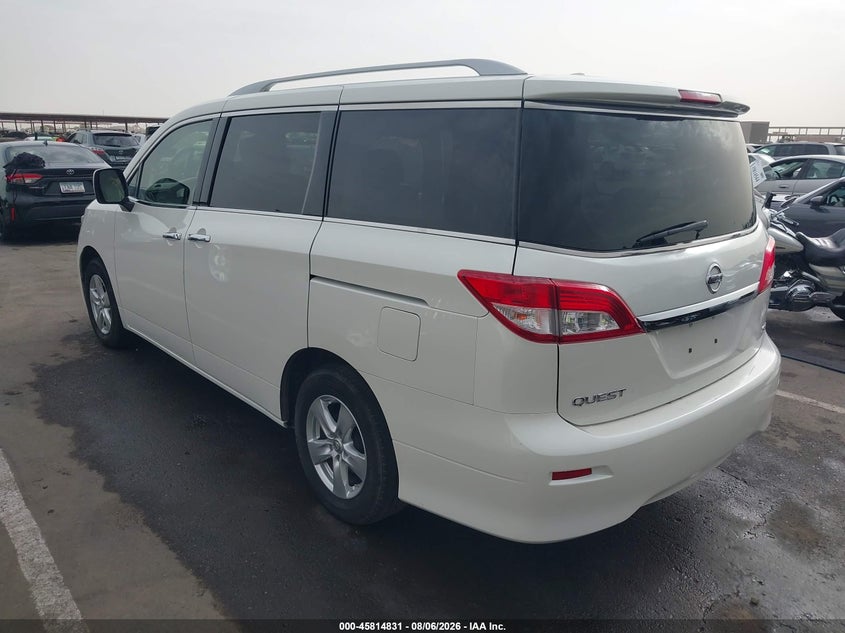 Vin: jn8ae2kpxg9156505, lot: 46313677, nissan quest platinum/s/sl/sv 20163