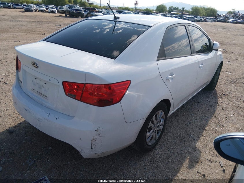 Vin: knaft4a26b5435830, lot: 46313685, kia forte lx 20114